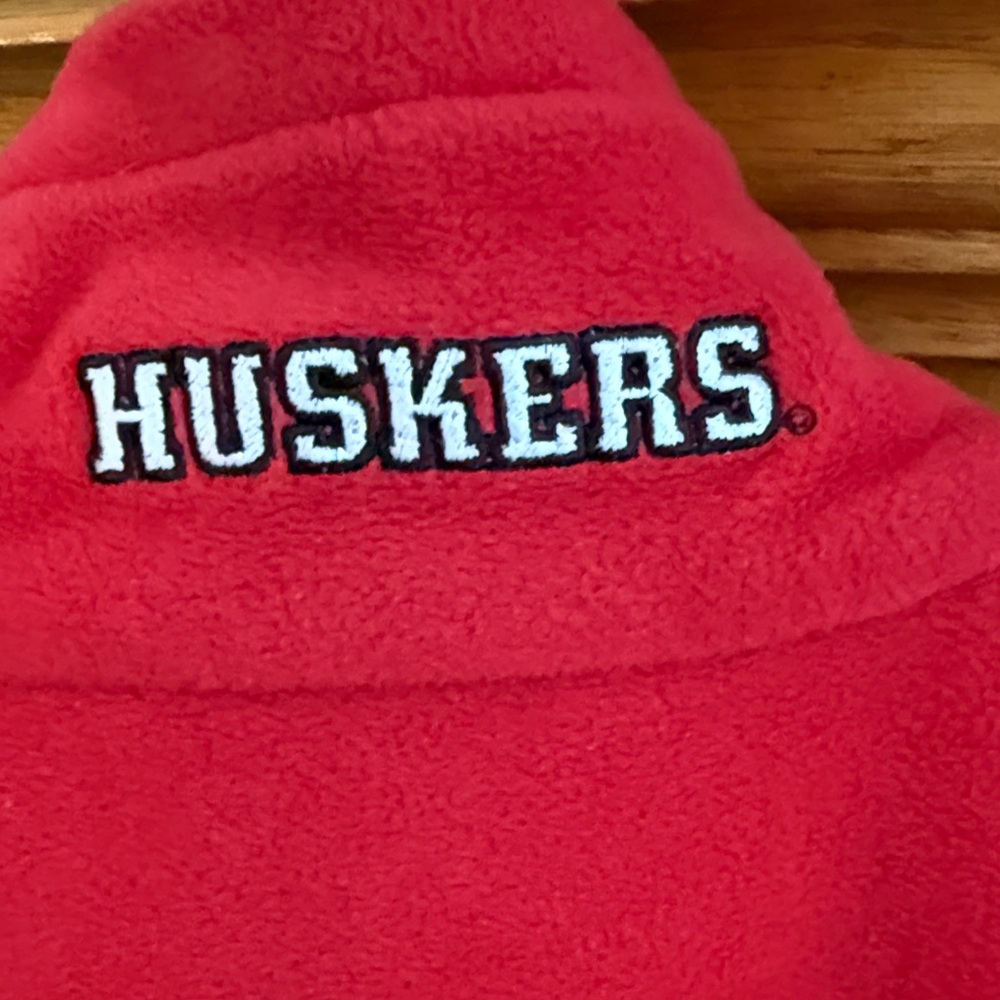 Columbia Red Fleece Vest - Picture 7 of 8